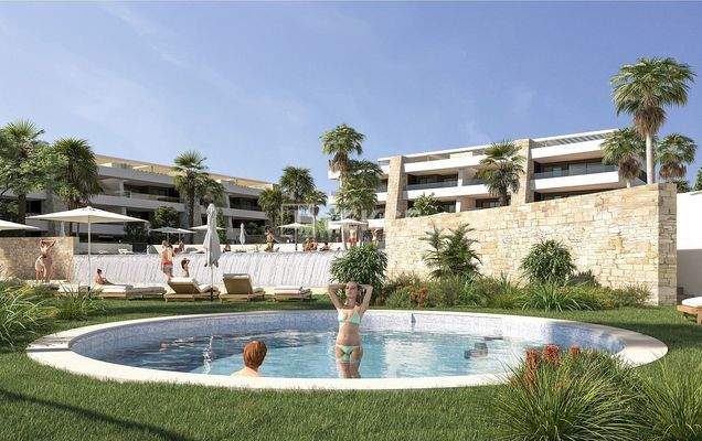 Apartments with Pool and Green Areas in Monforte del Cid