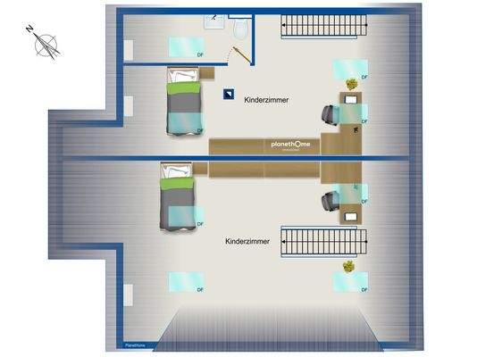 Grundriss Wohnung 7 u. 8