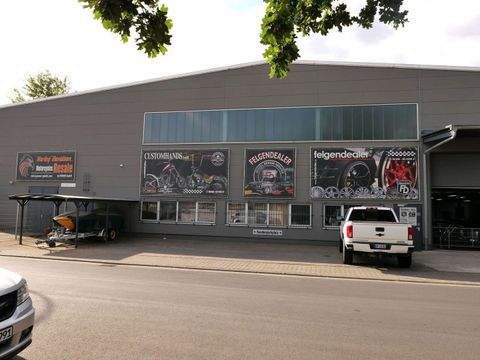 Mühlheim a. Main Halle, Mühlheim a. Main Hallenfläche