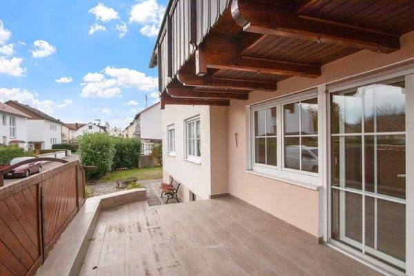 Terrasse Erdgeschosswohnung