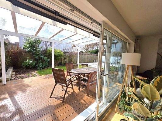 Schiebetüre zur Terrasse
