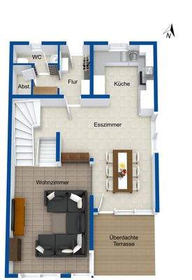 Grundriss Erdgeschoss