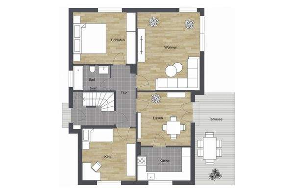 012 - Grundrissplan Erdgeschoss