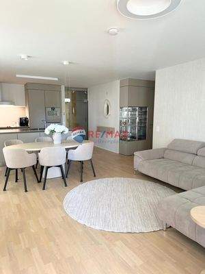 Blick ins Wohnzimmer