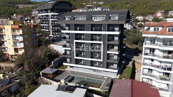 Apartments with Shared Social Activities and Pool in Alanya