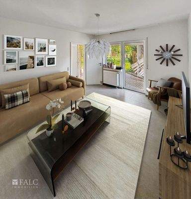 animiertes Wohnzimmer