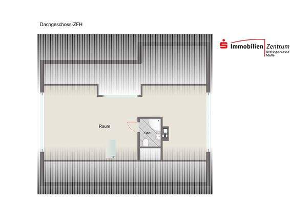 Grundriss Dachgeschoss-ZFH