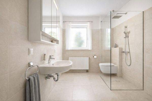 Visualisiertes Badezimmer