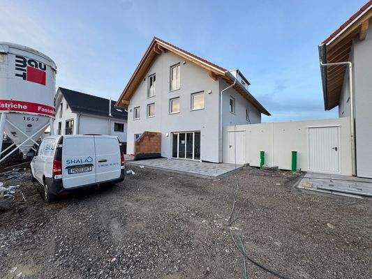 Der aktuelle Baustand der Immobilie