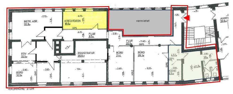 Grundriss 1. OG West 18.3.26