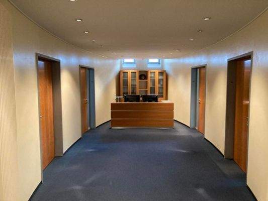 Innenansicht Bürotrakt