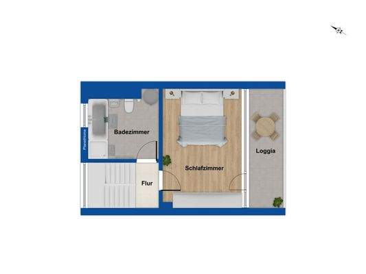 Grundriss Dachgeschoss