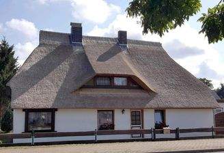 Ein gepflegtes historisches Haus