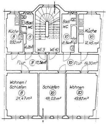 Die Wohnung Nr. 9 wird vergeben