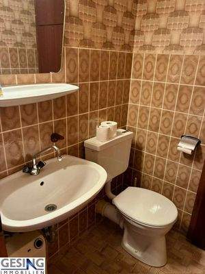 Toilette im Obergeschoss