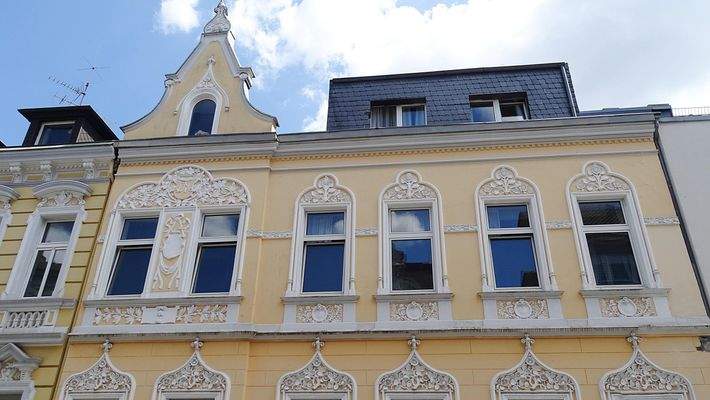 Ansicht Strasse Obergeschoss