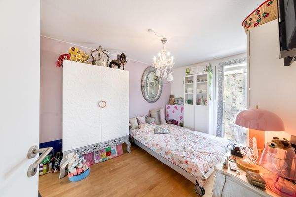 Blick zum Schlafzimmer