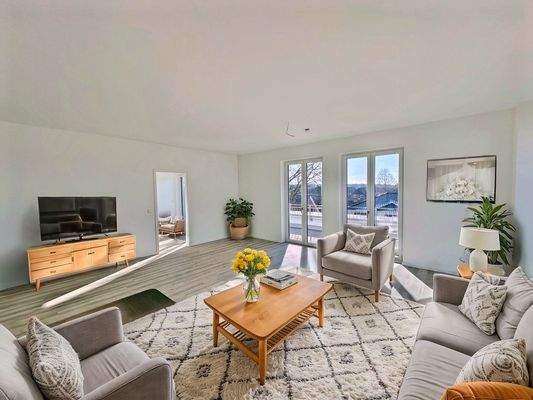 Wohn- Essbereich Möblierungsvorschlag