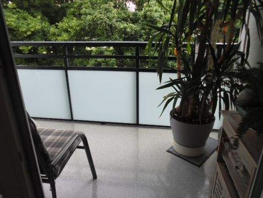 frisch sanierter Balkon