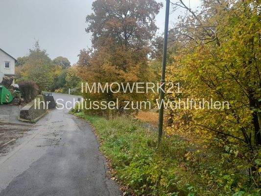 Blick zur Hauptstraße