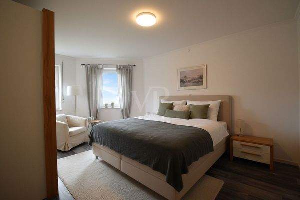 Schlafzimmer KI gestaged