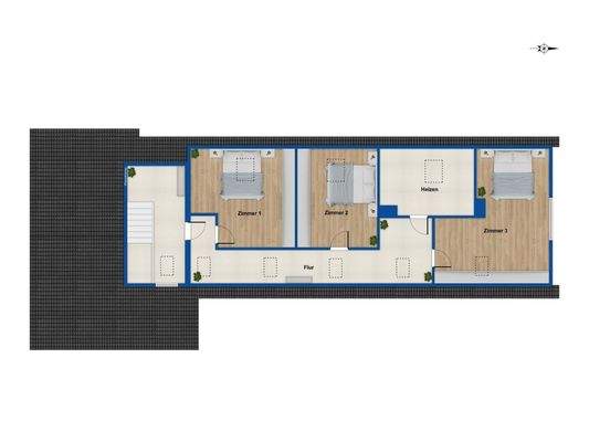 Grundriss Dachgeschoss