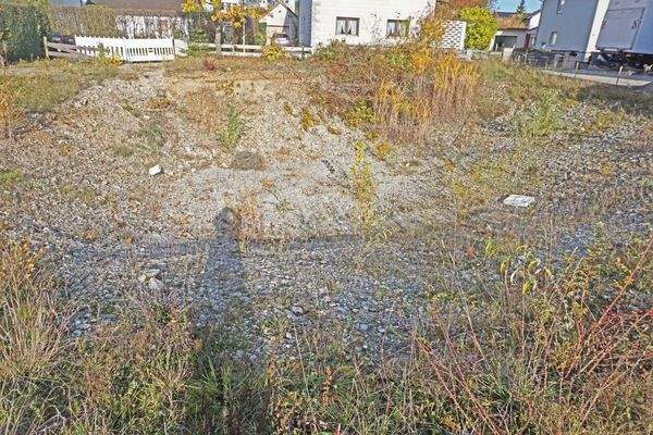 Blick auf die Baugrube