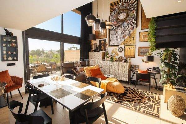 Sea-View Duplex Penthouse in Orihuela Costa Alicante with Solarium