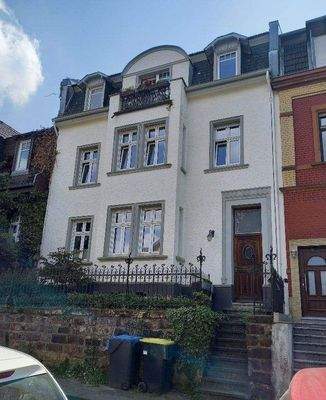 Ansicht mit Treppenaufgang