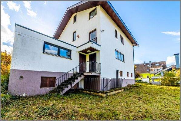 Hintereingänge Garage / Keller / Treppenhaus