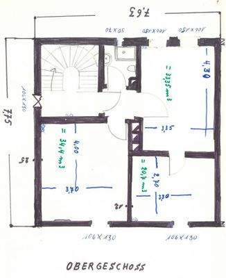 Grundriss Obergeschoss