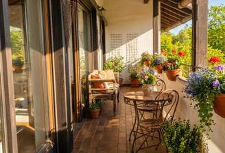 Balkon, KI-gestützte Darstellung