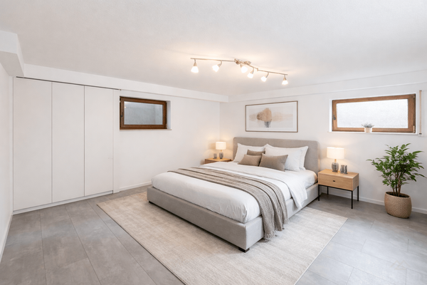 Einrichtungsbeispiel Schlafzimmer