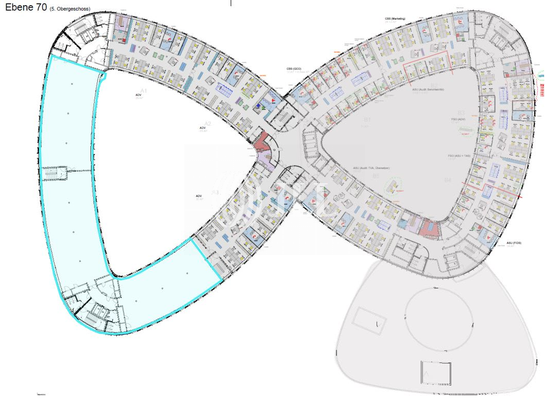 Grundriss 5. Obergeschoss