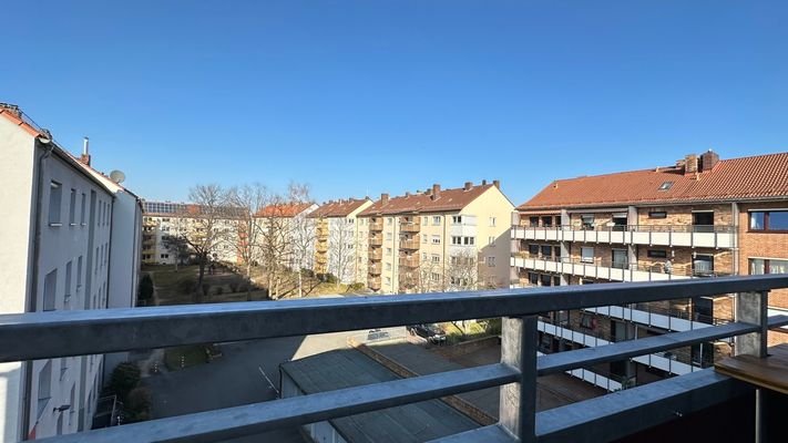 Ausblick Küchen-Balkon