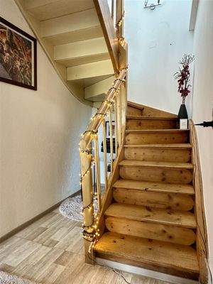 Treppenanlage zum Dachgeschoss