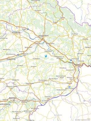 Der Lageplan aus dem BayernAtlas