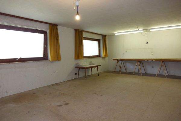 Tageslichtraum im Keller