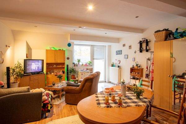 Wohnbereich Whg. Mitte Hofgebäude 1953