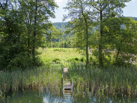 vom See zum Grundstück