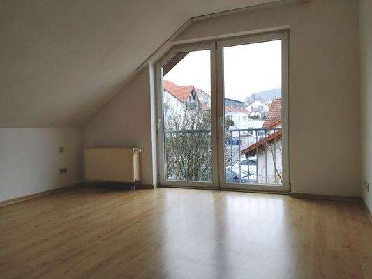 Schlafzimmer mit franz. Balkon