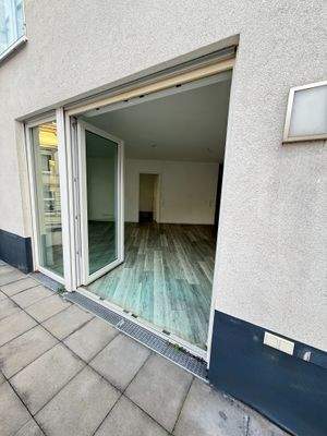 Sicht zum Wohnbereich