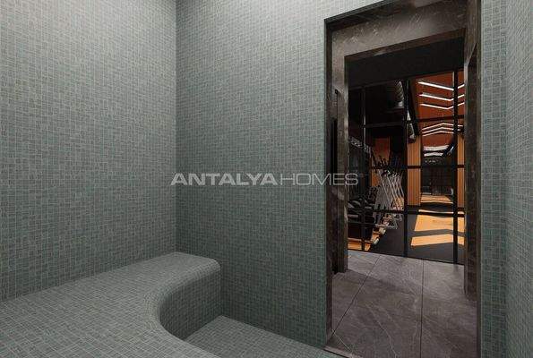 Sea-View Flats in a Complex in Alanya Tosmur