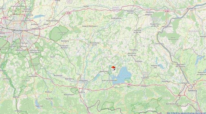 zwischen München und Salzburg