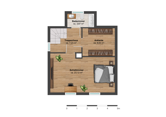 Grundriss Obergeschoss