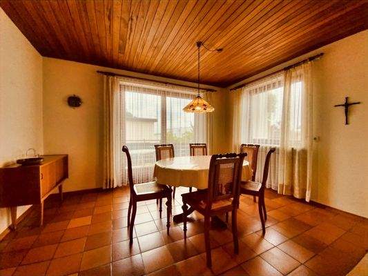 gemütlicher Essbereich