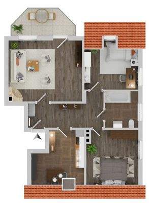 Grundriss DG rechts