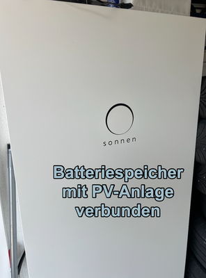 Batteriespeicher (Marke Sonnen)