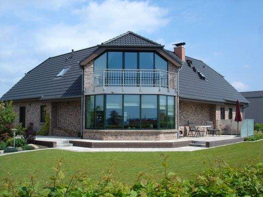 Rückansicht vom See