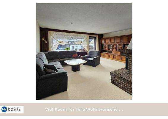 Viel Raum für Ihre Wohnwünsche ...